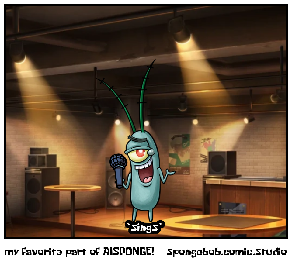 my favorite part of AISPONGE!