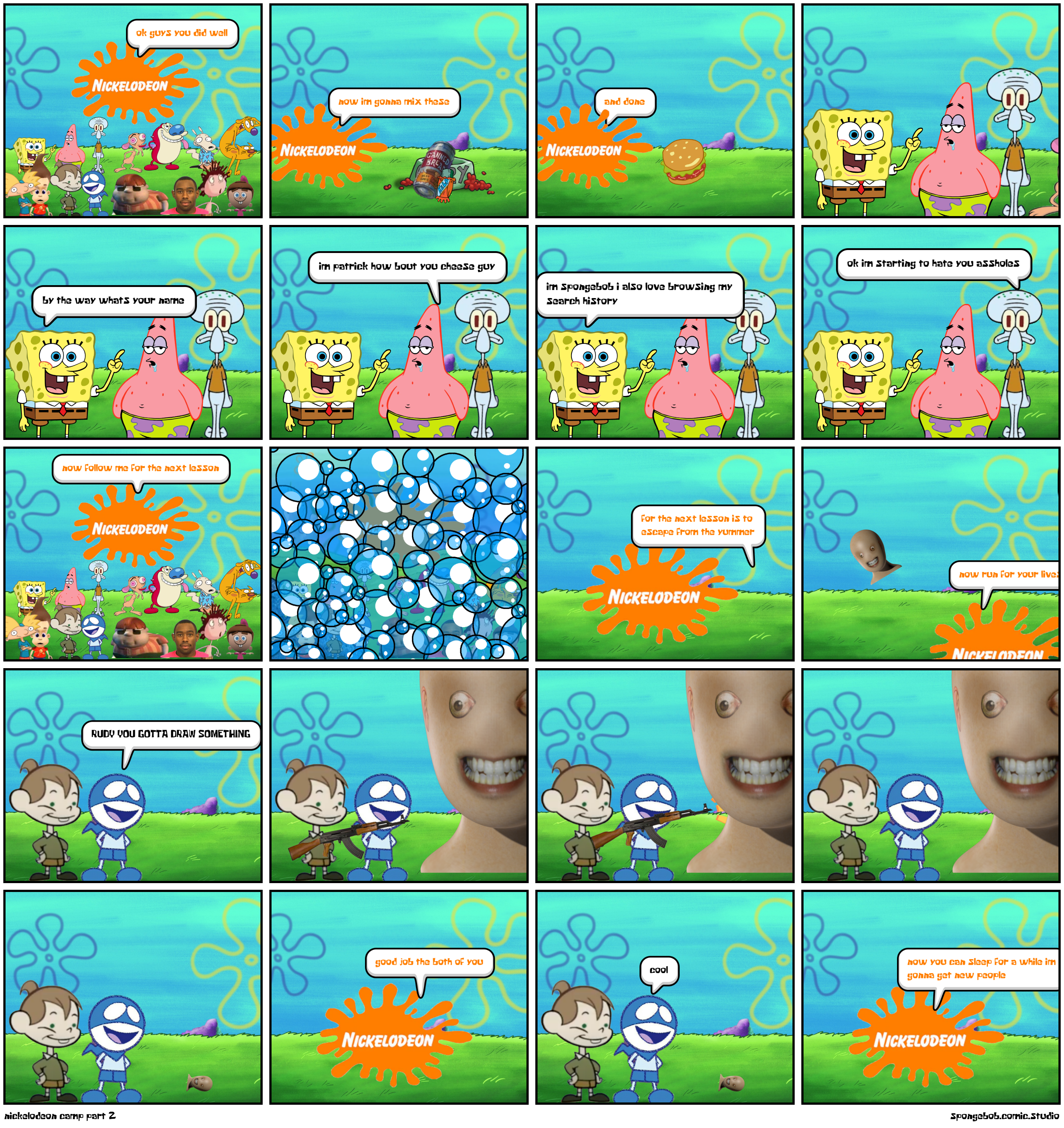 nickelodeon camp part 2