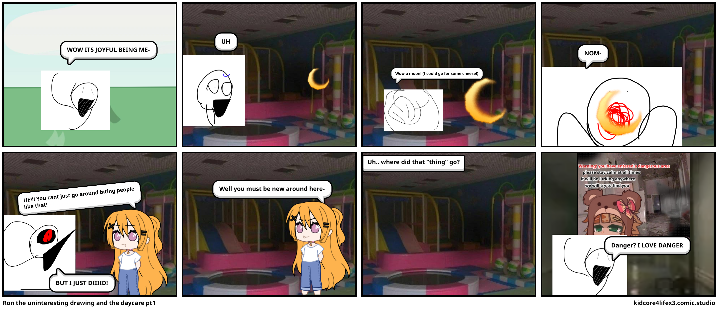 Ron the uninteresting drawing and the daycare pt1